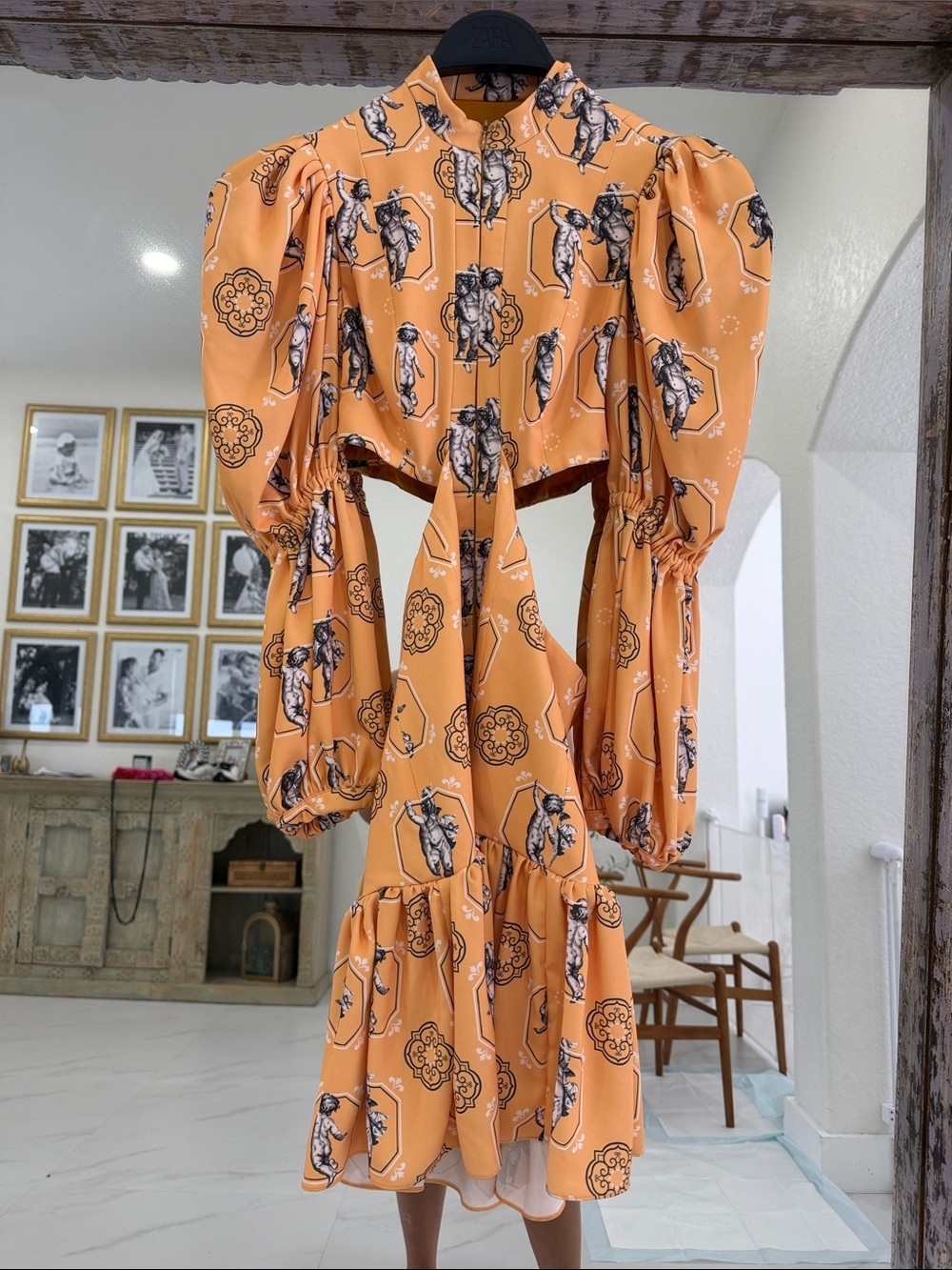 Luxury Colombian Designer Dress – Statement Mini Dress